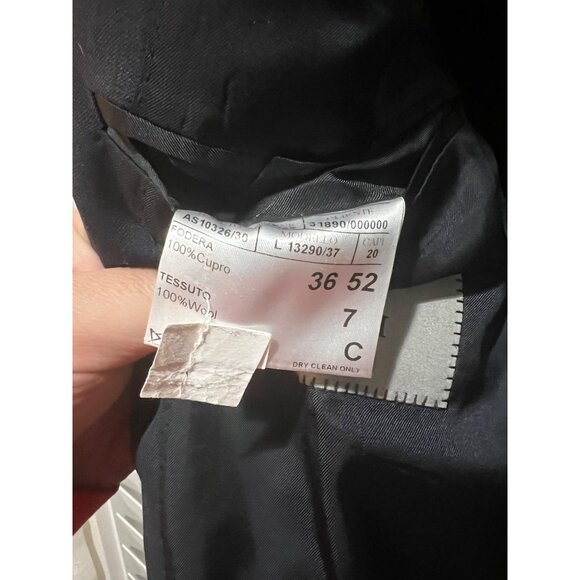 Canali‎ 100% Wool Blue Blazer - Size 36R - Picture 5 of 6